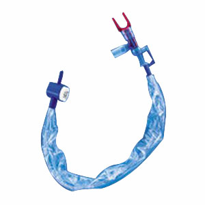 Closed Suction Catheter, Double Swivel Elbow, 12 fr, White