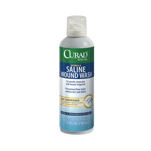 Curad Sterile Saline Wound Wash, 7.1 oz