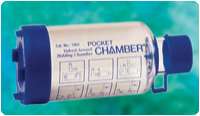 Aersol Pocket Chamber Used With Asthma Inhaler Product Image