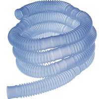 AirLife Corrugated Blue Tubing, 4&#039; Segmented Every 6 Product Image