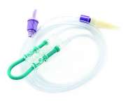 EnteraLite Infinity Pump Set with SpikeRight PLUS and Pre-attached ENFit Transitional Connector. Product Image