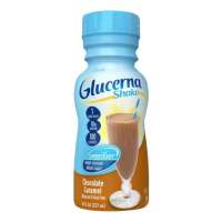 Glucerna Shake Chocolate Caramel Retail 8oz. Bottle Product Image