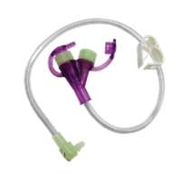 Mini ONE Continuous Feeding Set 24 Purple Enfit Adapter Both Ports Product Image