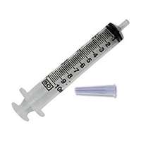 Oral Syringe with Tip Cap 10 mL, Clear Product Image